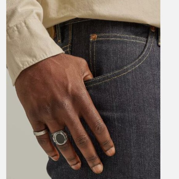 Lee 101Z W30 L34 Men's Jeans 13 3/4oz Japanese Selvedge Made in Italy Sanforized - Picture 16 of 16